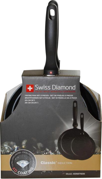 Productafbeelding Swiss Diamond XDClassic (26 cm, Koekenpan, Gegoten aluminium)