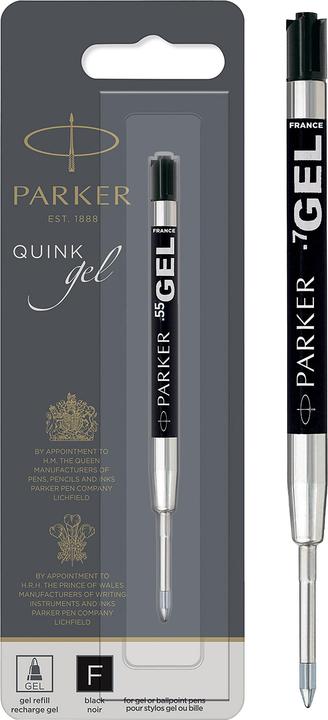 Actual product image Parker Gel refill 1 pcs F (1 pcs., Black, 0.50 mm)