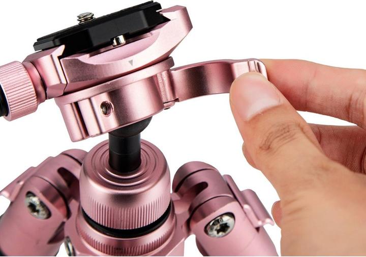 Produktbild Fotopro Statyw Free-1 - różowy (Metall)