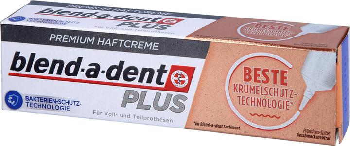 Actual product image Blend-a-dent Plus Premium Adhesive Cream Crumb Protection, 40 g cream