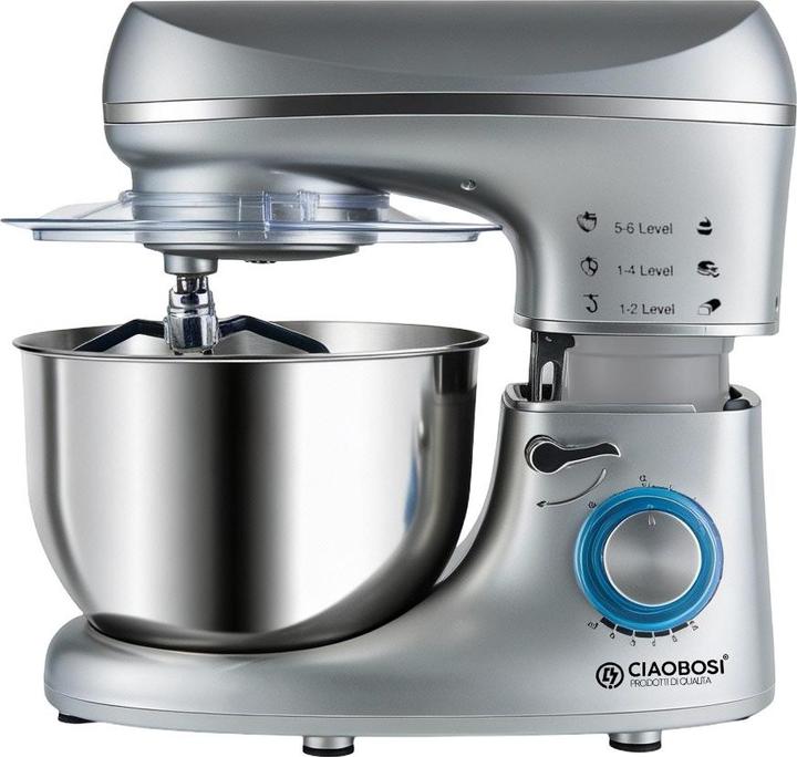 Produktbild Avizar Küchenmaschine 5,5 l 1400W 6 Stufen Edelstahl (1400 W, 5.50 l)