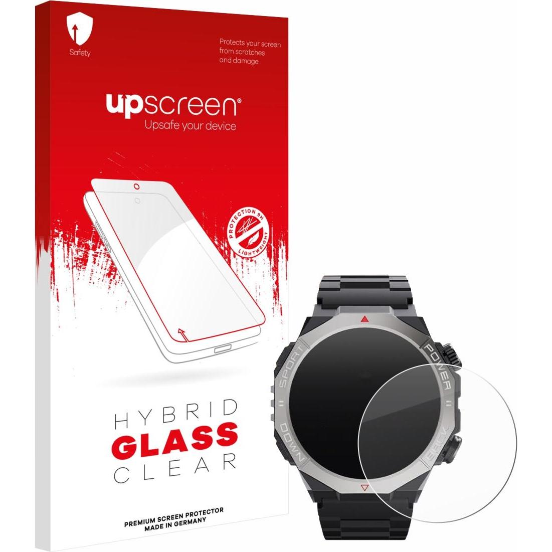Thumbnail - upscreen Schutzglas Schutzfolie Displayschutz Display Schutz Glas Folie klar, Smartwatch Schutzfolie, Transparent