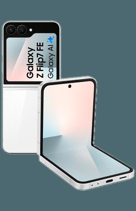 Produktbild Samsung Galaxy Z Flip7 FE (128 GB, White, 6.70", SIM + eSIM, 5G)