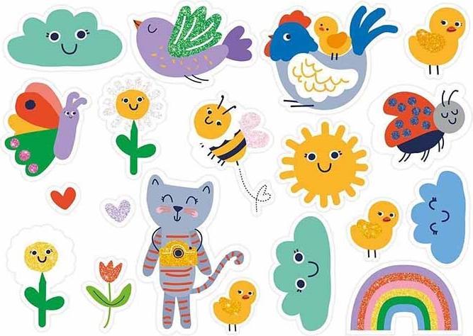 Immagine prodotto Aufkleber Fenstersticker Frühlingszauber