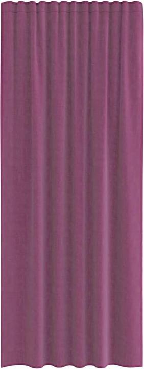 Produktbild vidaXL Voile Vorhänge mit Stangentaschen 2 Stk. Lila (140 x 245 cm)
