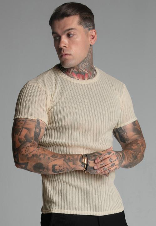 Immagine prodotto Siksilk Textured Muscle Fit T-Shirt (S)