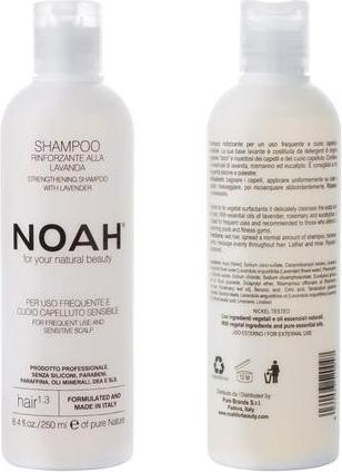 Immagine prodotto Noah Per la tua bellezza naturale Shampoo rinforzante per capelli 1,3 szampon wzmacniający do (250 ml, Shampoo liquido)