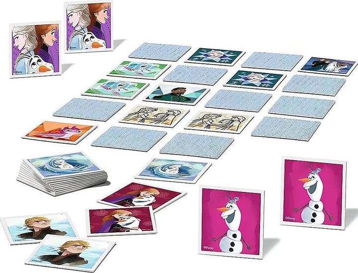 Actual product image Ravensburger Memory Disney Frozen (Danish, Dutch, English, French, German, Italian, Japanese, Norwegian, Polish, Portuguese, Spanish, Swedish, 2 Players)