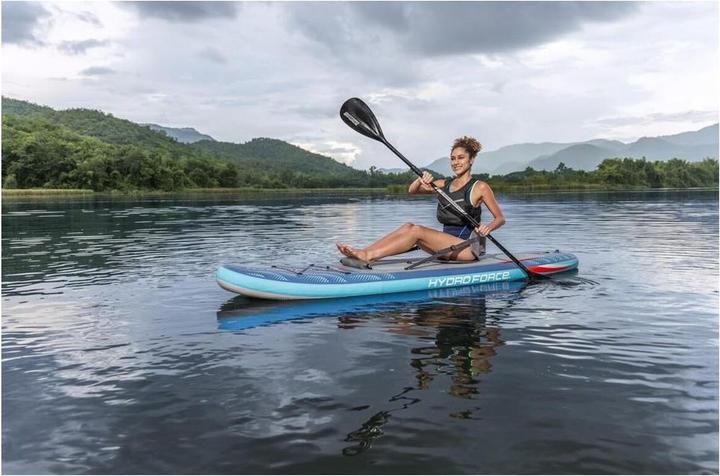 Actual product image Bestway Hydro Force Oceana 2-in-1 Inflatable Stand-Up Paddleboard & Kayak Set 3.05 m