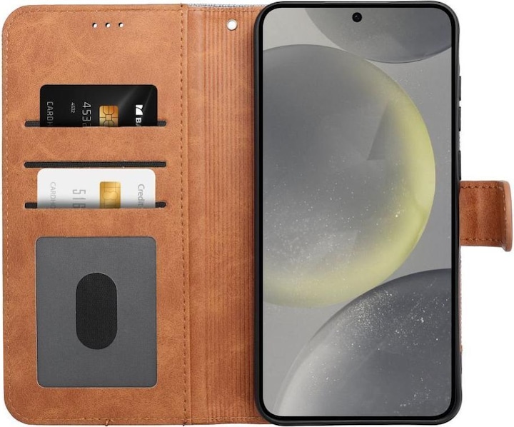 Produktbild OEM Book case JEANS Book for SAMSUNG A20e gray (Samsung A20)