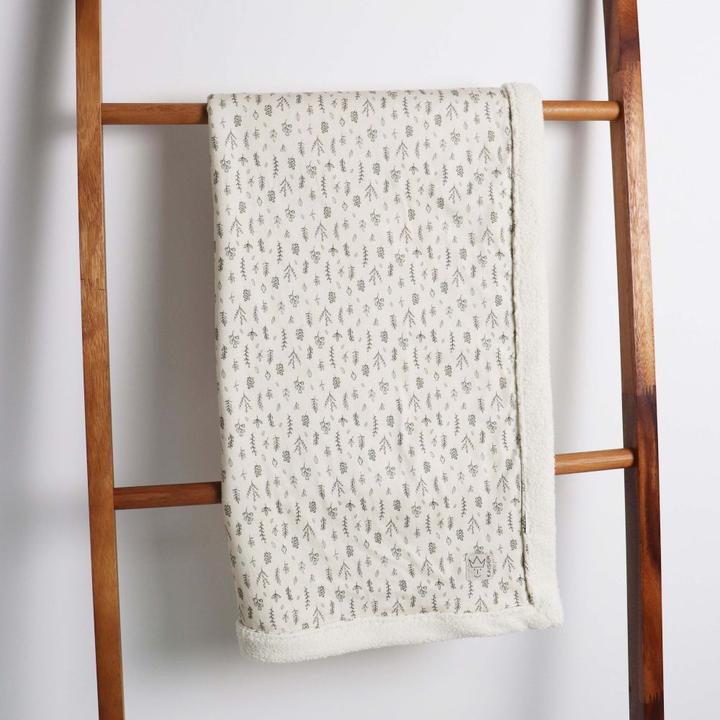 Produktbild Kaiser Baby Kuscheldecken Babydecke Winter Jersey - Leave (75 x 100 cm)