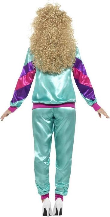 Actual product image Smiffys Womens/Ladies Height Of Fashion 80s Shell Suit Costume Set (L)