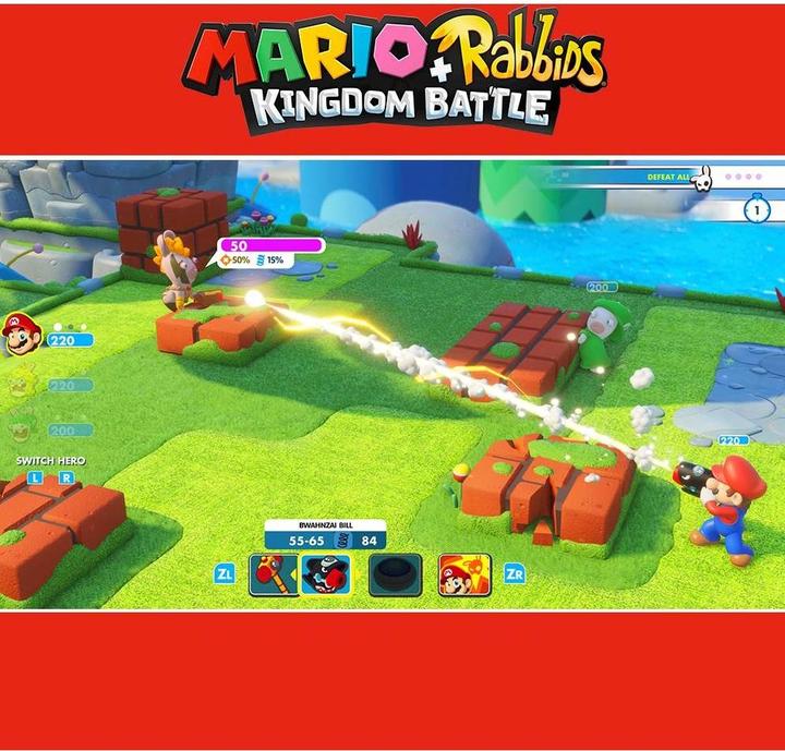 Productafbeelding Ubisoft Mario + Rabbids Kingdom Battle (Code in doos) (Switch)