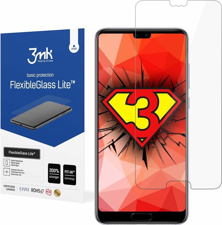 Actual product image 3MK FlexibleGlass Lite do Huawei P20 (1 pcs., Cubot P20)