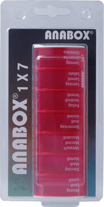 Actual product image Anabox Weekly dispenser