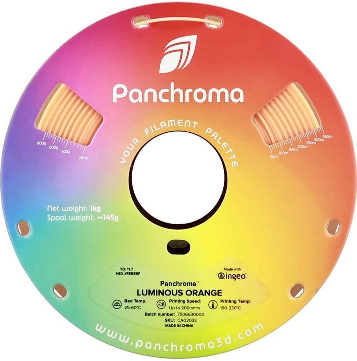 Produktbild Polymaker Panchroma™ PLA Luminous (PLA, 1.75 mm, 1000 g)