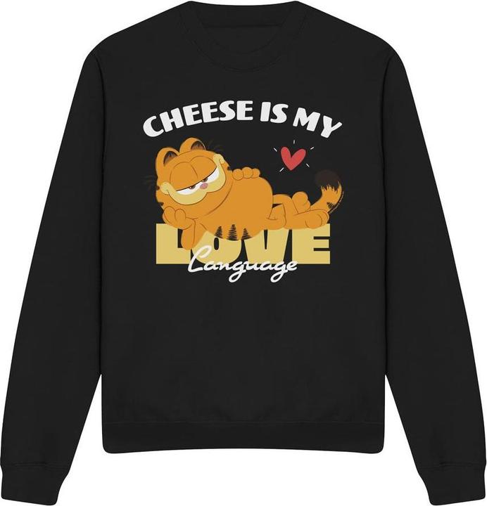 Produktbild Garfield Cheese Is My Love Language Sweatshirt (XXL)