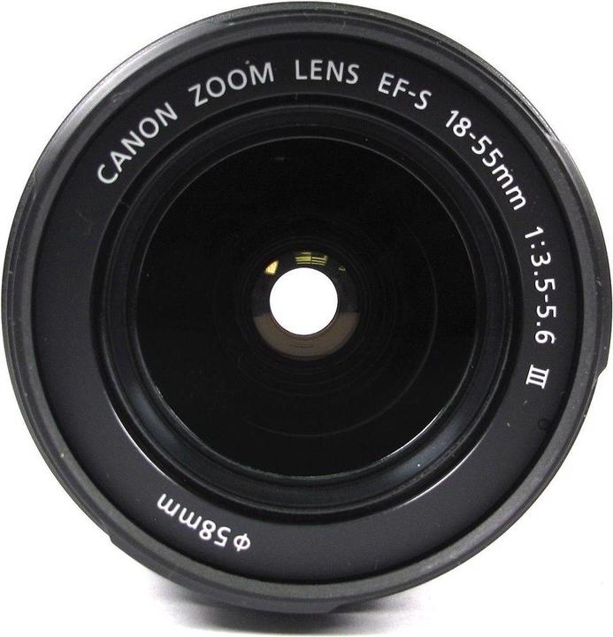 Actual product image Canon EF-S 18-55mm f/3.5-5.6 III (Canon EF-S, APS-C / DX)