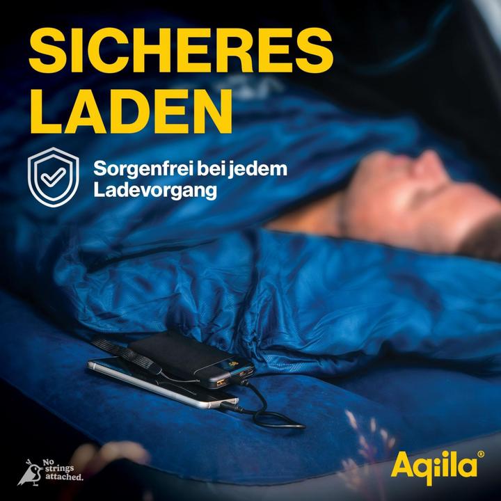 Immagine prodotto Aqiila Powerbird B10B - Powerbank 10000 mAh, 20W - Nero (10000 mAh, 20 W, 37 Wh)