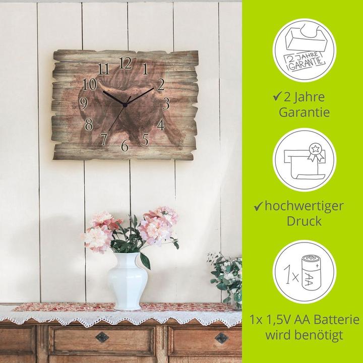 Image du produit Artland Montre à quartz Taureau catalan T4IU (40 cm)