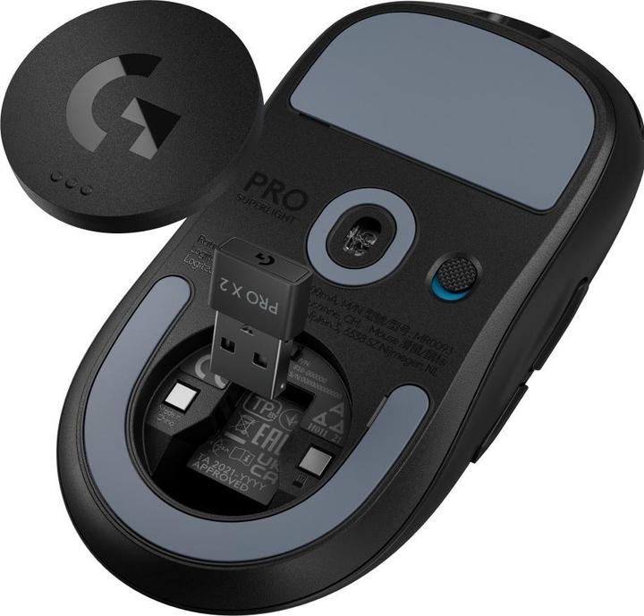 Actual product image Logitech G Pro X Superlight 2 (Cable, Wireless)