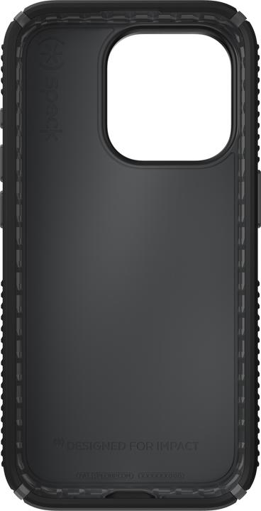 Actual product image speck Presidio2 Grip for iPhone 15 Pro Hulle MagSafe Back Cover Black (Apple iPhone 15 Pro)