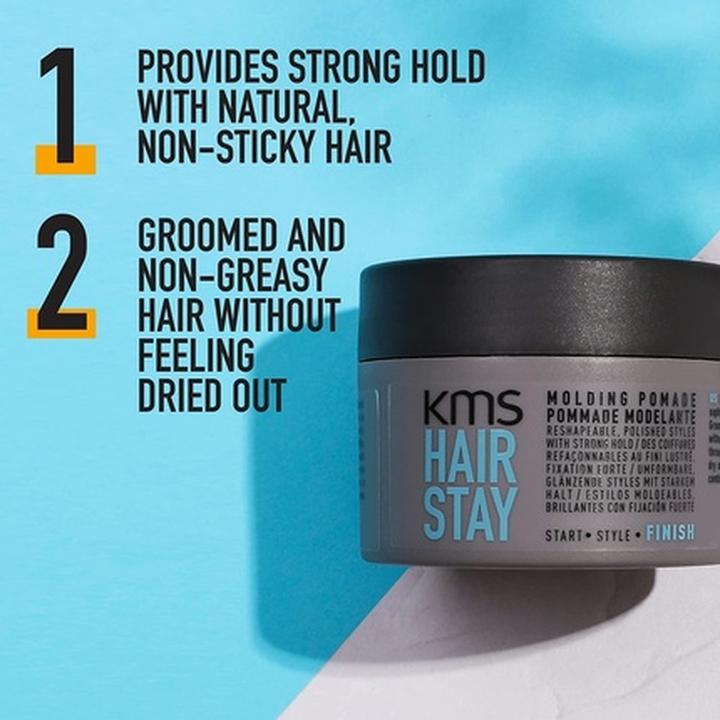 Image du produit KMS California Hair Stay Molding Pomade (Pommade capillaire, 90 ml)