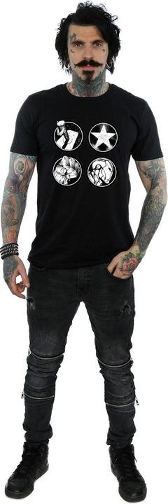 Immagine prodotto Maglietta con i loghi principali dei Vendicatori (3XL)