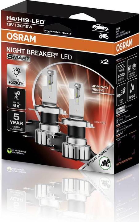 Image du produit Osram Phares LED Night Breaker Smart (H4)