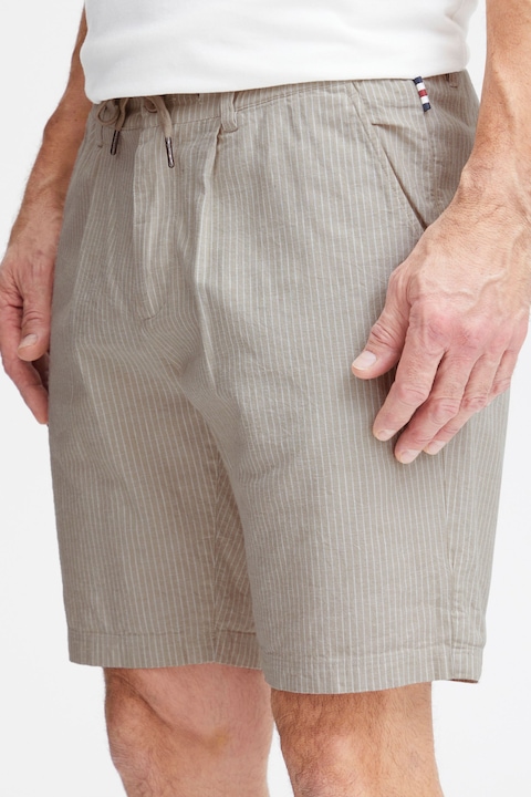 Image du produit FQ1924 FQHenry short en lin rayé 21900626 (3XL)