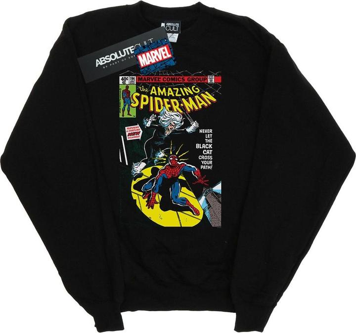 Image du produit - Sweat SPIDER-MAN BLACK CAT COVER - Homme (XL)