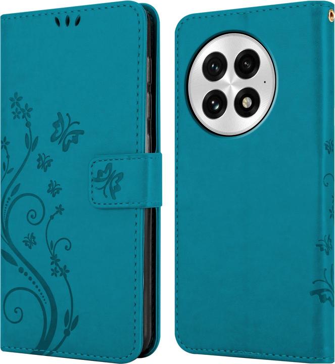 Produktbild Cadorabo Hülle für OnePlus 13 mit Blumen Muster (OnePlus 13)