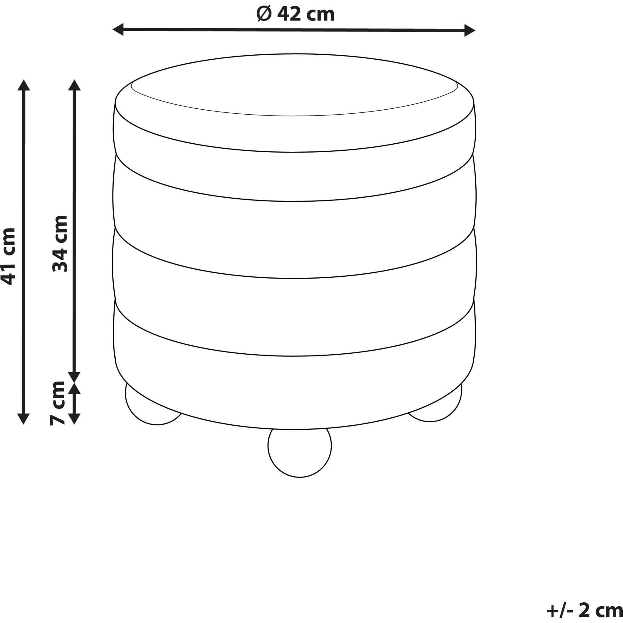 Thumbnail - Beliani, Hocker + Pouf, Chilly
