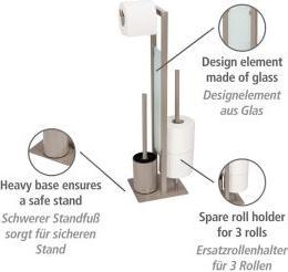 Actual product image Wenko Stand WC set Rivalta
