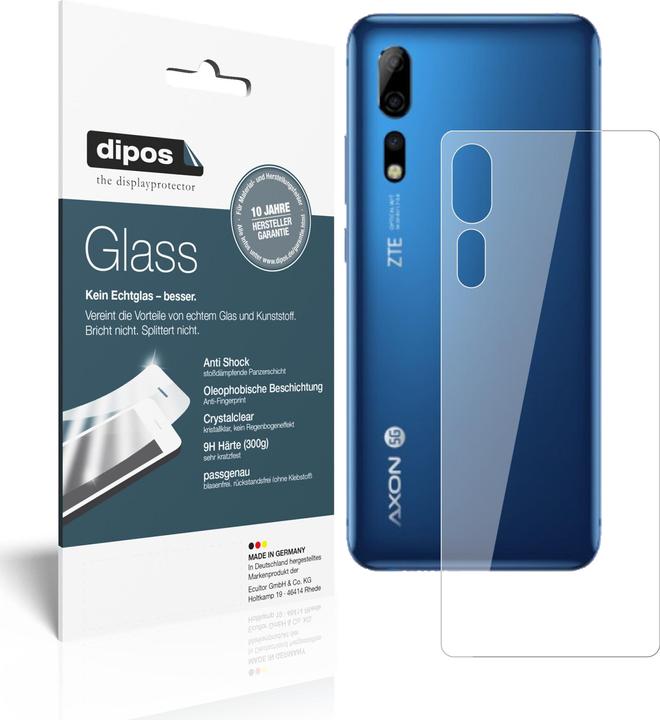 Produktbild Dipos Displayschutz Anti-Shock (2 Stück, ZTE Axon 10s Pro)