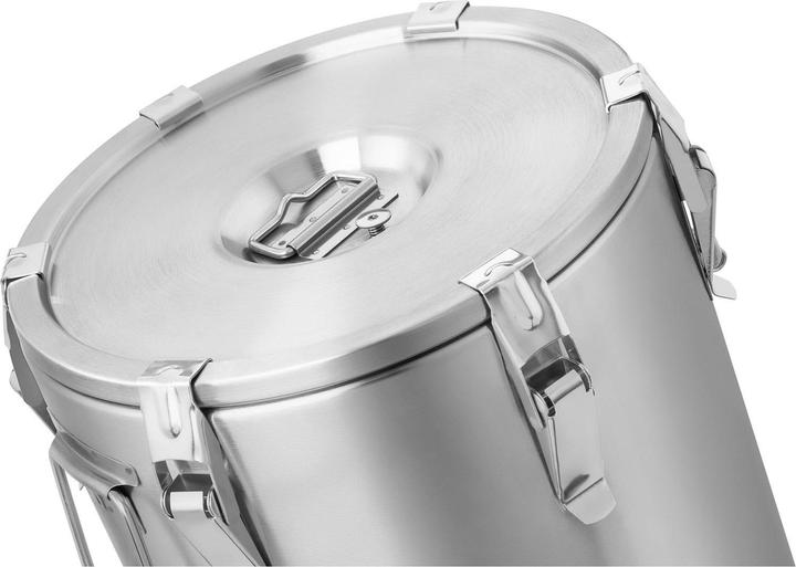 Produktbild Royal Catering Thermobehälter Thermobox Warmhaltebehälter Speisen Edelstahl 10 L Stapelbar (10 l)