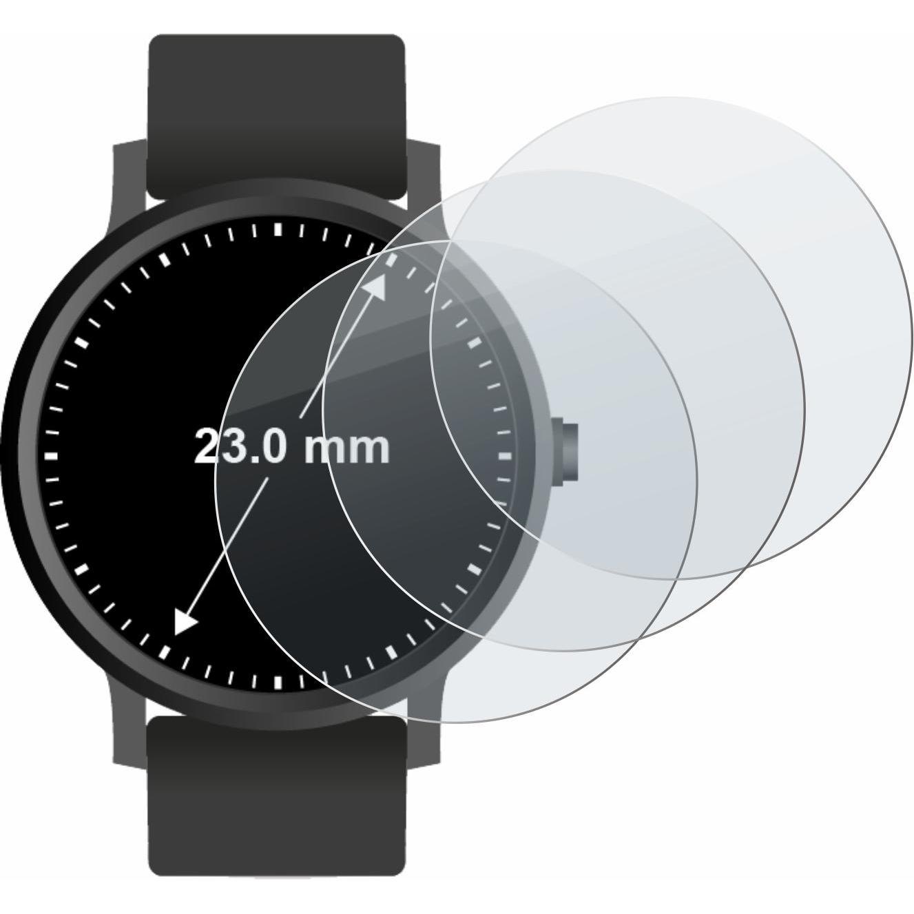 Thumbnail - BROTECT AirGlass Panzerglasfolie Matt, Smartwatch Schutzfolie, Grau