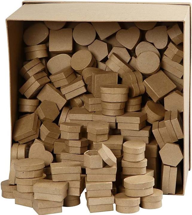 Image du produit Creativ Company Pappschachtel-Mix "Minis ", 144 Stück