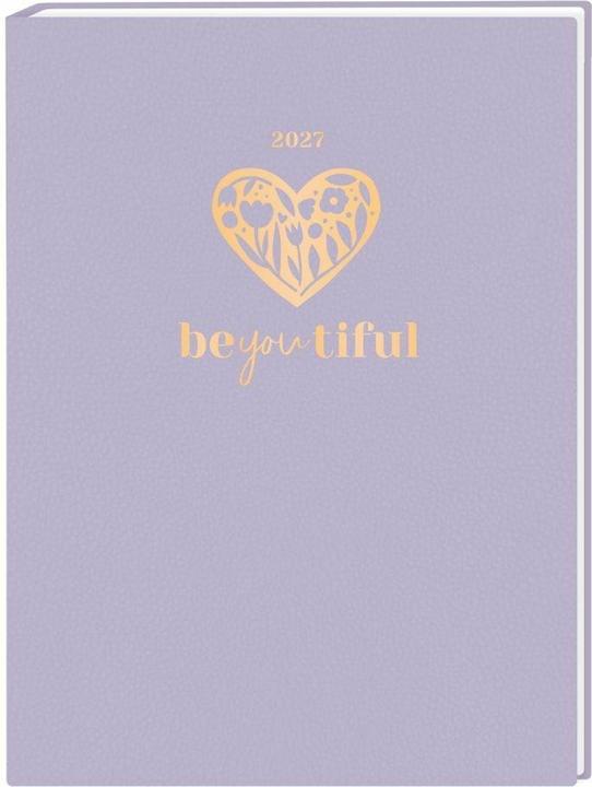 Produktbild Terminplaner Lady Softcover 2027 Be you tiful (1 Woche / 2 Seiten)