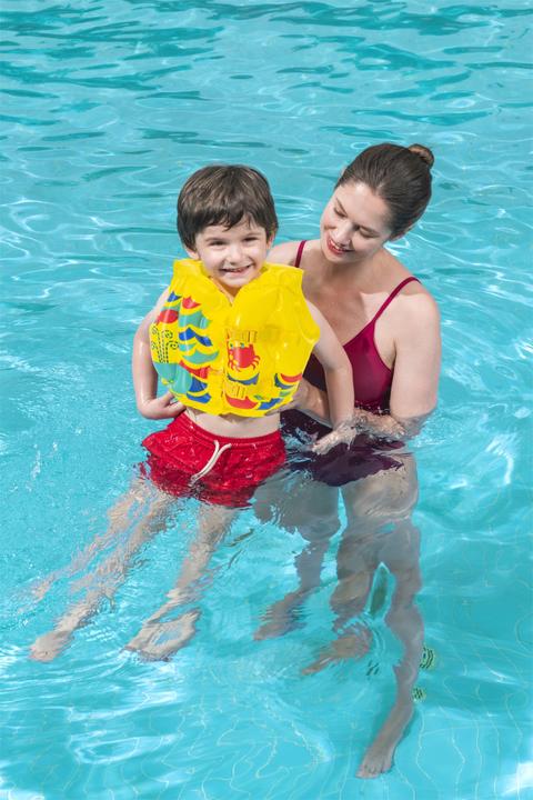 Actual product image Bestway Inflatable Toddler Swim Vest (One size, 18-30 kg)