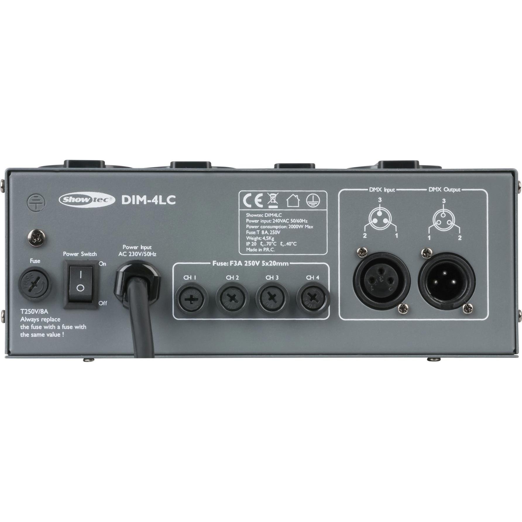 Thumbnail - Showtec Dim-4lc, Lichtsteuerung