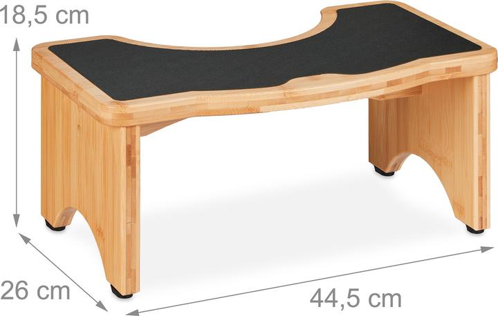 Immagine prodotto Relaxdays Sgabello da toilette