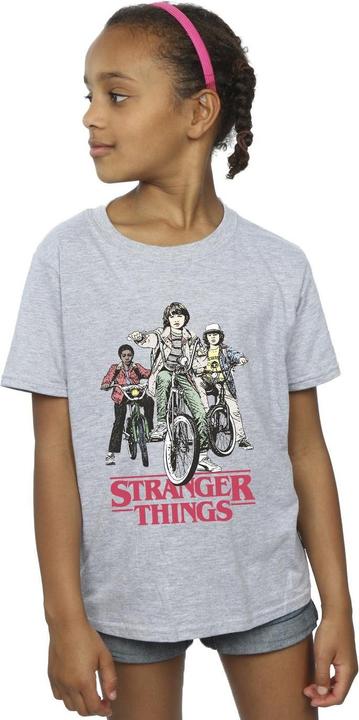 Produktbild Netflix Stranger Things Retro Bikers TShirt Mädchen (152, 158)