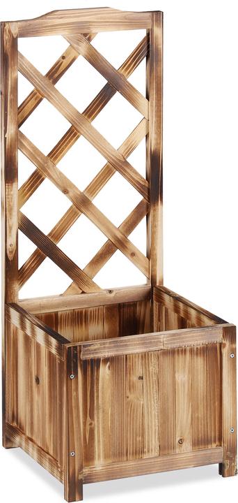 Immagine prodotto Relaxdays Vaso per piante con graticolato (36 cm, 36 cm)