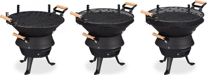 Produktbild Relaxdays Grillfass (45 cm)