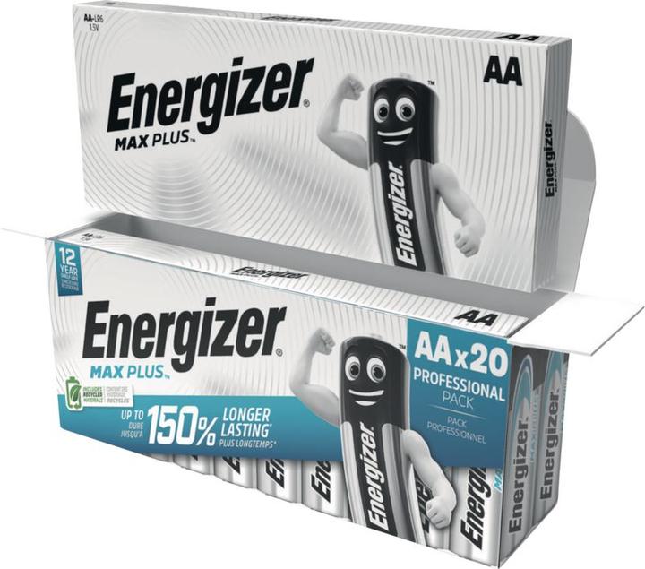 Produktbild Energizer Max Plus Mignon (20 Stk., AA)