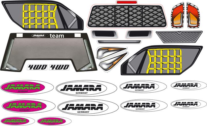 Produktbild Jamara Dekorbogen Tiger