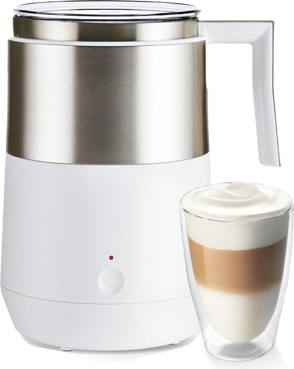 Produktbild Tchibo Induktions-Milchaufschäumer, Cremeweiss (500 ml)