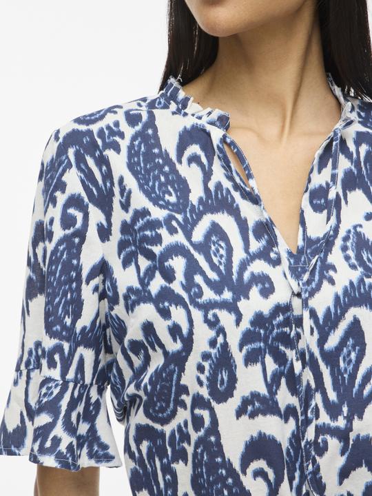 Immagine prodotto Vila VIMERLE V-Ausschnitt Oberteil mit kurzen Ärmeln (40)