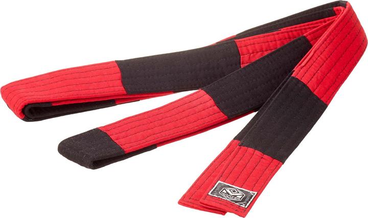 Produktbild Ju-Sports Grossmeistergürtel Master 7. Dan rot/schwarz 4,5 cm